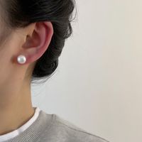 Elegant Geometric Imitation Pearl Women's Earrings 1 Pair main image 6