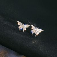 Simple Style Geometric Rhinestone Artificial Gemstones Earrings 1 Pair sku image 12