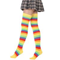 Women's Fashion Stripe Acrylic Over The Knee Socks main image 3