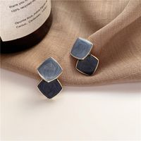 Fashion Bow Knot Alloy Plating Inlay Artificial Gemstones Women's Ear Studs 1 Pair sku image 7