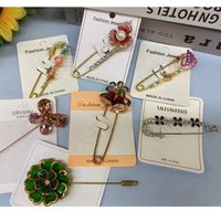 Fashion Animal Alloy Inlay Artificial Crystal Artificial Diamond Opal Women's Brooches main image 2