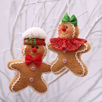 Christmas Cute Gingerbread Nonwoven Party Hanging Ornaments main image 4
