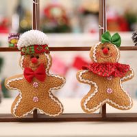 Christmas Cute Gingerbread Nonwoven Party Hanging Ornaments main image 3
