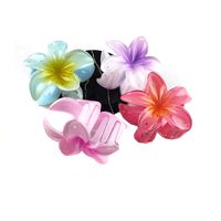 Fairy Style Flower Synthetic Resin Stoving Varnish Hair Claws main image 4