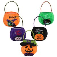 Halloween Pumpkin Cloth Party Candy Basket main image 4