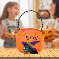 Halloween Pumpkin Cloth Party Candy Basket sku image 1
