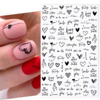 Simple Style Animal Plant Paper Nail Patches 1 Piece main image 2