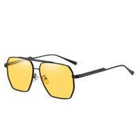 Fashion Solid Color Tac Square Full Frame Men's Sunglasses main image 3