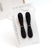 Black Imitation Rhinestone Hairpin sku image 25