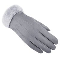 Women's Simple Style Solid Color Velvet Polyester Gloves 1 Pair sku image 4