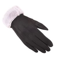 Women's Simple Style Solid Color Velvet Polyester Gloves 1 Pair sku image 3