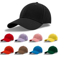 Unisex Simple Style Solid Color Baseball Cap main image 1