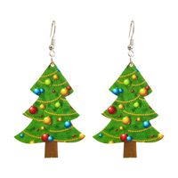 Cute Christmas Tree Gingerbread Arylic Women's Earrings 1 Pair main image 4