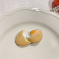 Cute Poached Egg Plastic Hair Clip sku image 15