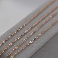 Fashion Geometric Titanium Steel Chain Necklace main image 4