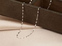 Fashion Geometric Titanium Steel Chain Necklace sku image 5