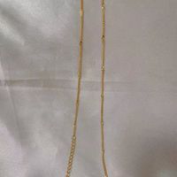 Fashion Geometric Titanium Steel Chain Necklace sku image 9