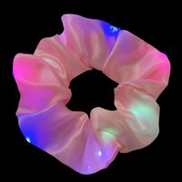 Women's Fashion Solid Color Led Hair Tie sku image 4