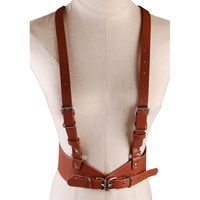 Casual Solid Color Pu Leather Alloy Women's Leather Belts main image 5