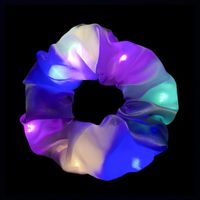 Women's Fashion Solid Color Led Hair Tie sku image 9