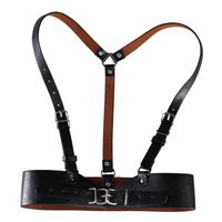 Casual Solid Color Pu Leather Alloy Women's Leather Belts main image 3