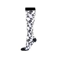Women's Cool Style Skull Nylon Over The Knee Socks 2 Pieces sku image 9