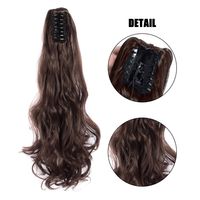 Women's Fashion Multicolor Brown Black Party High Temperature Wire Long Curly Hair Wigs main image 2