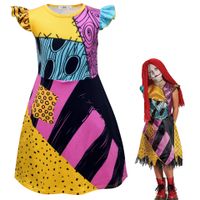 Fashion Abstract Ruffles Polyester Girls Dresses main image 1