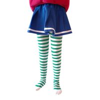 Halloween Fashion Stripe Spandex Polyester Pants & Leggings sku image 11