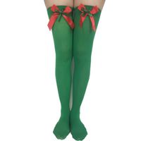 Women's Sweet Stripe Solid Color Polyester Rib-knit Over The Knee Socks 2 Pieces sku image 17
