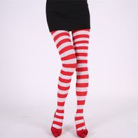 Stripe Solid Color Breathable Stockings sku image 16