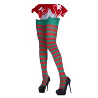Stripe Solid Color Breathable Stockings sku image 18