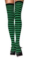 Stripe Solid Color Breathable Stockings sku image 1