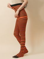 Stripe Solid Color Breathable Stockings sku image 33