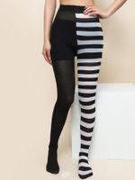 Stripe Solid Color Breathable Stockings sku image 26
