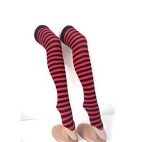 Stripe Solid Color Breathable Stockings sku image 5