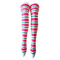 Stripe Solid Color Breathable Stockings sku image 10