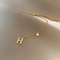 Fashion Heart Shape Copper Beaded Zircon Bracelets 1 Piece sku image 4