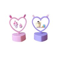 Cute Heart Small Night Led Table Lamp Bedside Lighting main image 5