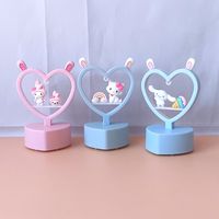 Cute Heart Small Night Led Table Lamp Bedside Lighting main image 3