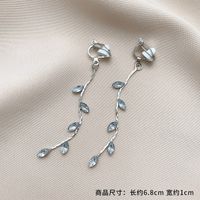 Fashion Geometric Alloy Plating Artificial Gemstones Women's Ear Clips 1 Pair sku image 21