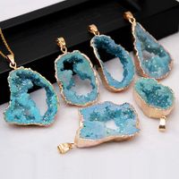 Retro Irregular Agate Plating Jewelry Accessories main image 5