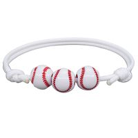 Estilo Simple Baloncesto Fútbol Arílico Unisexo Pulsera sku image 4