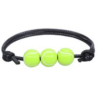 Estilo Simple Baloncesto Fútbol Arílico Unisexo Pulsera sku image 2