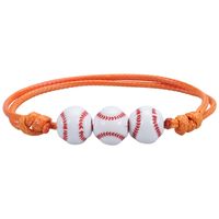 Estilo Simple Baloncesto Fútbol Arílico Unisexo Pulsera sku image 16