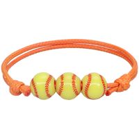 Estilo Simple Baloncesto Fútbol Arílico Unisexo Pulsera sku image 27