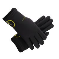 Men's Simple Style Letter Polyester Gloves main image 2