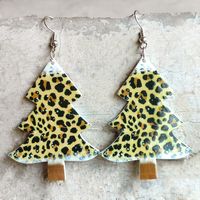 Cute Christmas Tree Gingerbread Arylic Women's Earrings 1 Pair sku image 3