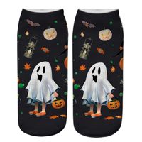 Women's Cute Pumpkin Polyester Cotton Printing Ankle Socks main image 2
