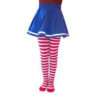 Halloween Fashion Stripe Spandex Polyester Pants & Leggings sku image 24